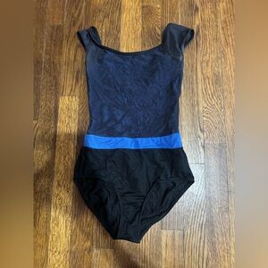 Black & Blue Size Small Leotard